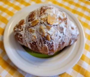 Almond Croissant, Fresh Baguette, Washington DC