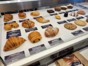 Pastry Case, Fresh Baguette, Washington DC