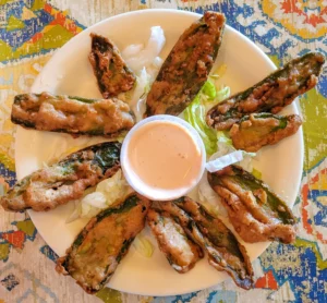 Fried Jalapenos , Taqueria el Poblano, Alexandria