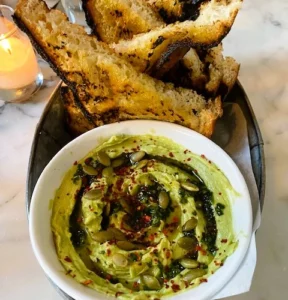 Avocado Hummus, Cafe Roze, Nashville