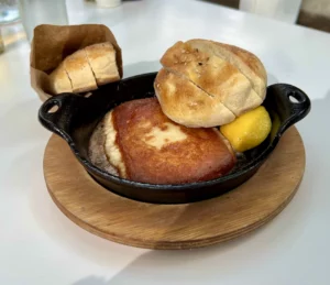 Saganaki, Mandolin Aegean Bistro, Miami