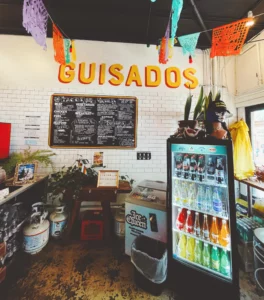 Interior, Taquería los Puñales, Portland