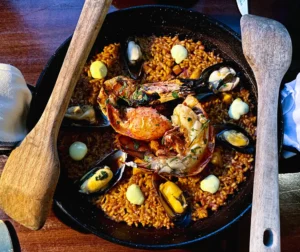 Paella de Pescado y Mariscos, Del Mar, Washington DC