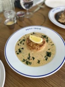 Crab Cakes, Petit Trois, Los Angeles