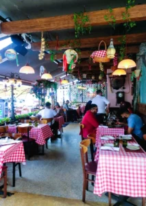 Seating Area, Il Pastaiolo, Miami Beach