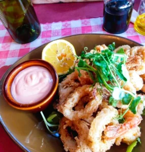 Fried Calamari, Il Pastaiolo, Miami Beach