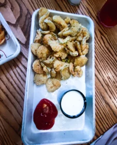 Fried Pickles, The Spot, Galveston