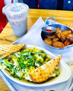 Italian Scramble and Vanilla Latte, Tuscan Son, Los Angeles