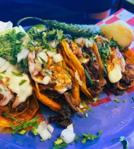 Birria Tacos, Taqueria Los Primos, Laurel