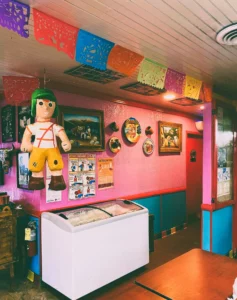 Interior, Taqueria Los Primos, Laurel