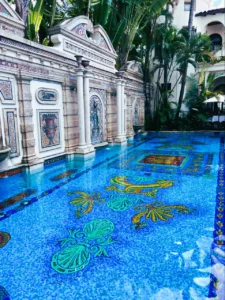 The Million Mosaic Pool, Gianni's, Miami Beach