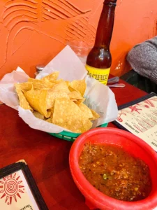 Chips and Salsa, Guajillo, Arlington