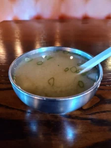 Miso Soup, 17th Street Thai Sushi, Fort Lauderdale