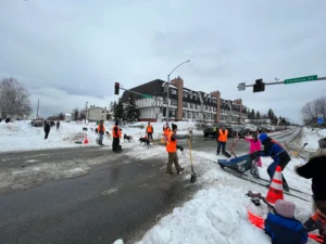 Racecourse, Open World Championship Sled Dog Races, Anchorage, Alaska