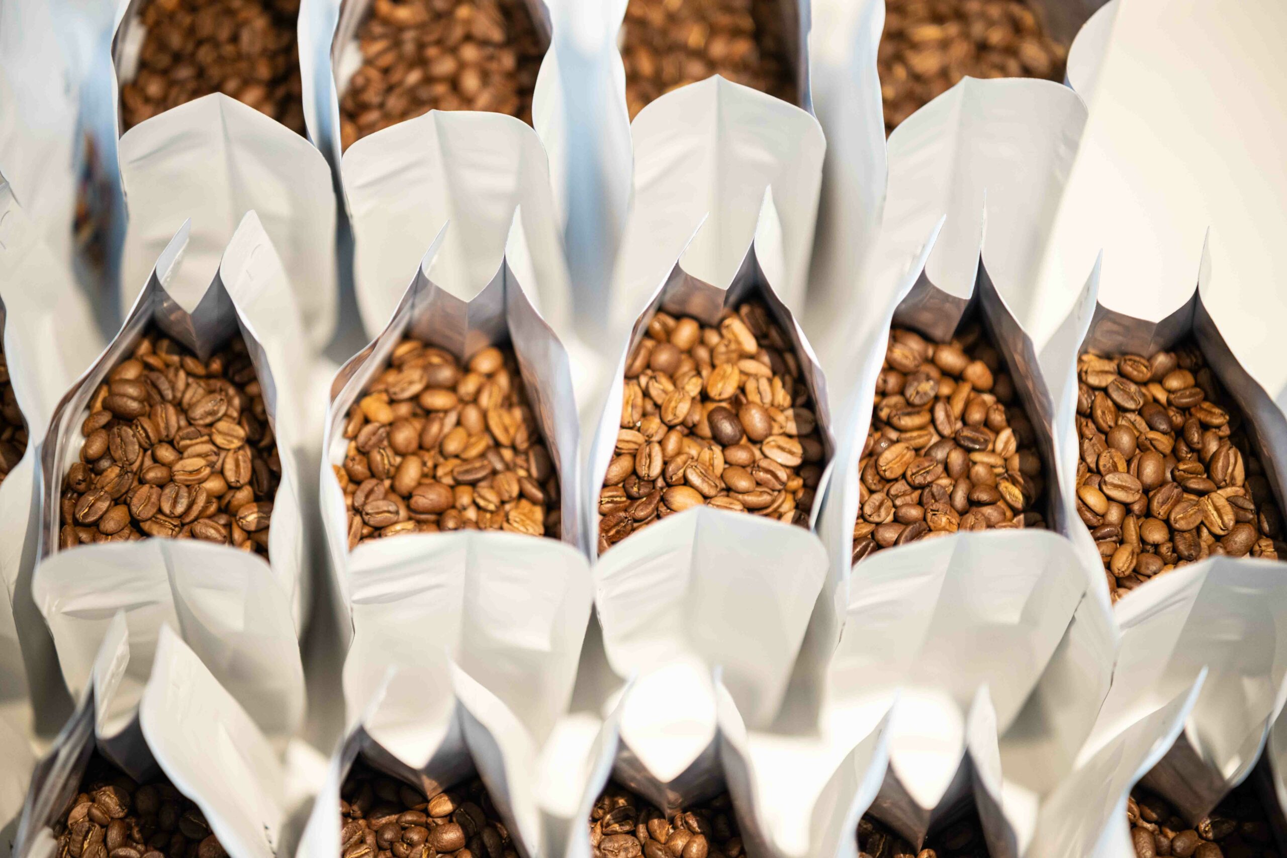 Coffee shops, Brooklyn, Coffee Project, coffee beans in bags