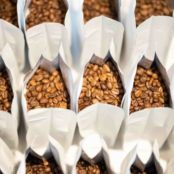 Coffee shops, Brooklyn, Coffee Project, coffee beans in bags