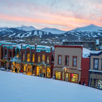 Scenic view of Breckenridge Colorado